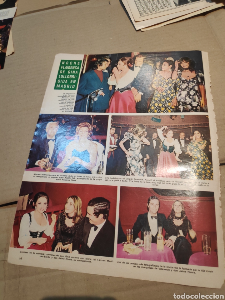 Collection Magazines and Newspapers: P RECORTE 1 PAGINA GINA LOLLOBRIGIDA