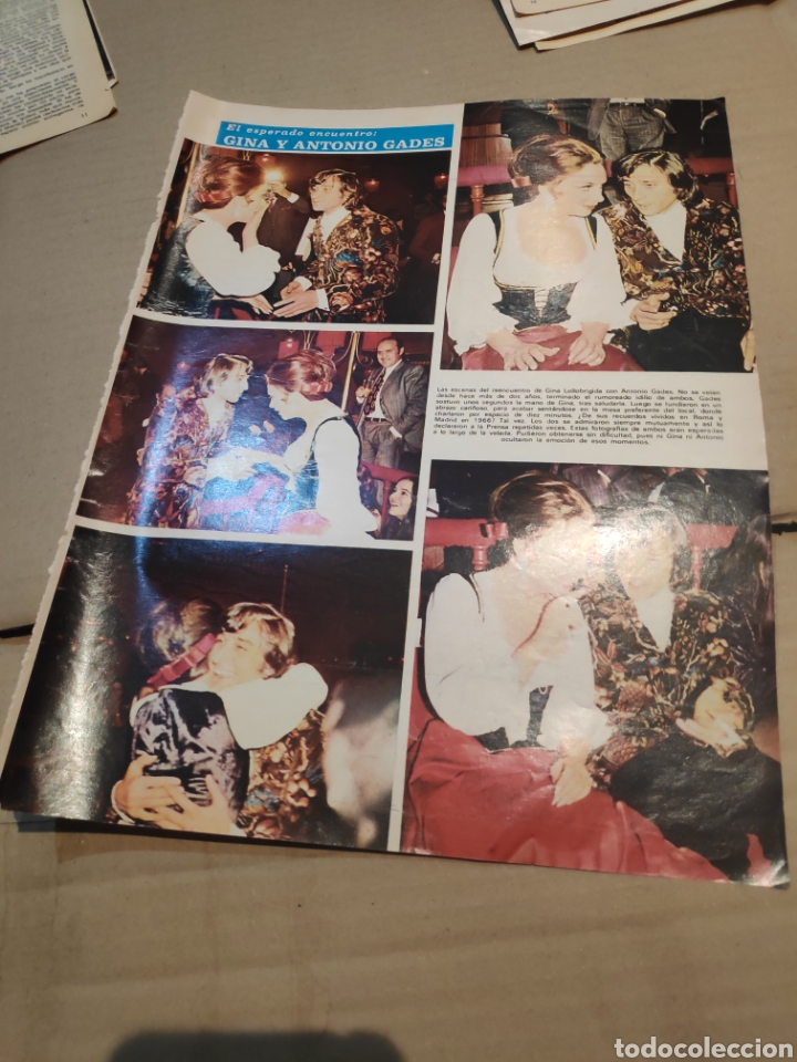Collection Magazines and Newspapers: P RECORTE 1 PAGINA GINA LOLLOBRIGIDA