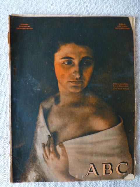 Coleccionismo de Revistas y Peri&oacute;dicos: PERIODICO ABC 14 DE JUNIO DE 1931 EL VISO DEL MARQUES CIUDAD REAL