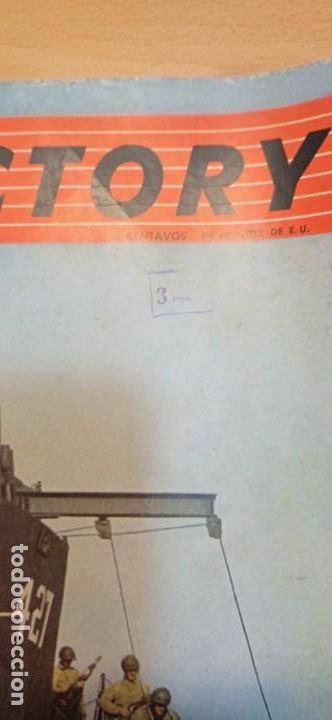 Coleccionismo de Revistas y Peri&oacute;dicos: 1 REVISTA VICTORY EE.UU. VOLUMEN 1 No 6 ANTIGUA A&Ntilde;OS 1940