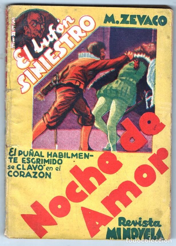 Collectionnisme de Revues et Journaux: 1934 MIGUEL ZEVACO SERIE EL BUFON SINIESTRO # 181 NOCHE DE AMOR ROUX ED TOR BUEN ESTADO