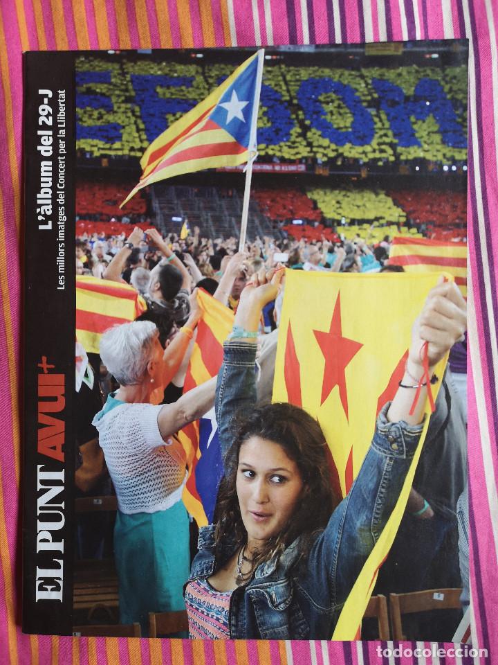 Coleccionismo de revistas y peri&oacute;dicos: EL PUNT AVUI - L'ALBUM DEL 29-J LES MILLORS IMATGES DEL CONCERT PER LA LLIBERTAT - CON POSTER
