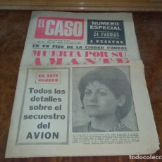 Coleccionismo de Revistas y Periódicos: EL CASO. NÚM 924. ENERO 1970. MUERTA POR SU AMANTE, SECUESTRO AVIÓN, INUNDACIONES.... Lote 325454008