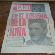 Coleccionismo de Revistas y Periódicos: EL CASO. NÚM 1.043. ABRIL 1972. JORGE MISTRAL, ASESINO NIÑA SEVILLA, CRIMEN LA CORUÑA.... Lote 325458538