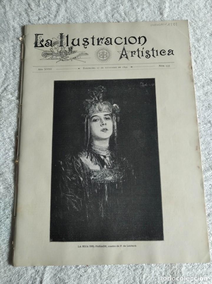 Collezionismo di Riviste e Giornali: LA ILUSTRACI&Oacute;N ART&Iacute;STICA. N&ordm; 935. A&Ntilde;O 1899. GUERRA ANGLO-BOER. FRESCO DE ANDREA DEL CASTAGNO.