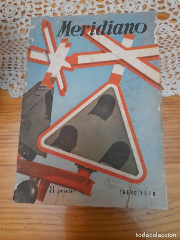 Coleccionismo de revistas y peri&oacute;dicos: Revista Meridiano a&ntilde;o 1956 157 Alemania bomba at&oacute;mica licor 43