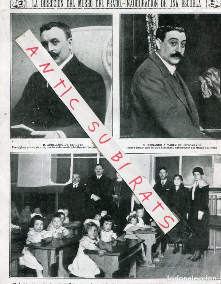 Coleccionismo de Revistas y Peri&oacute;dicos: REVISTA 1918 MUSEO DEL PRADO BERUETE ALVAREZ DE SOTOMAYOR CONDE PE&Ntilde;ALVER VALENTI CARULLA LA SALUD