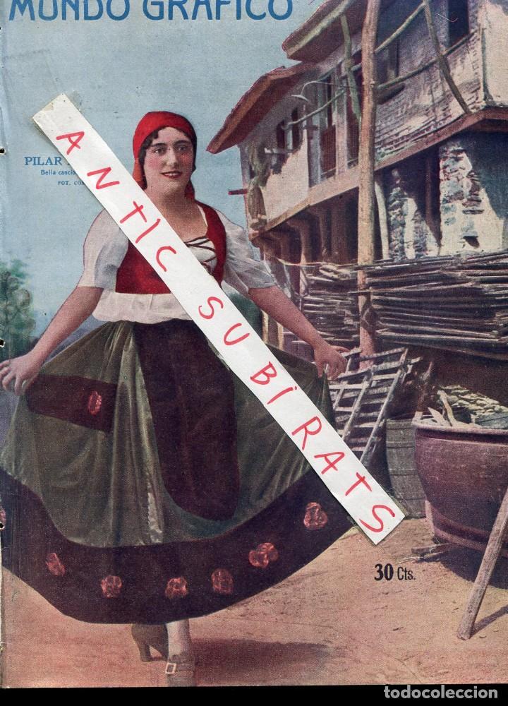 Coleccionismo de revistas y peri&oacute;dicos: REVISTA A&Ntilde;O PILAR DELOY ATENTADO CON BOMBA EN EL CINE POMPEYA DE BARCELONA ANARQUISTAS EN BILBAO