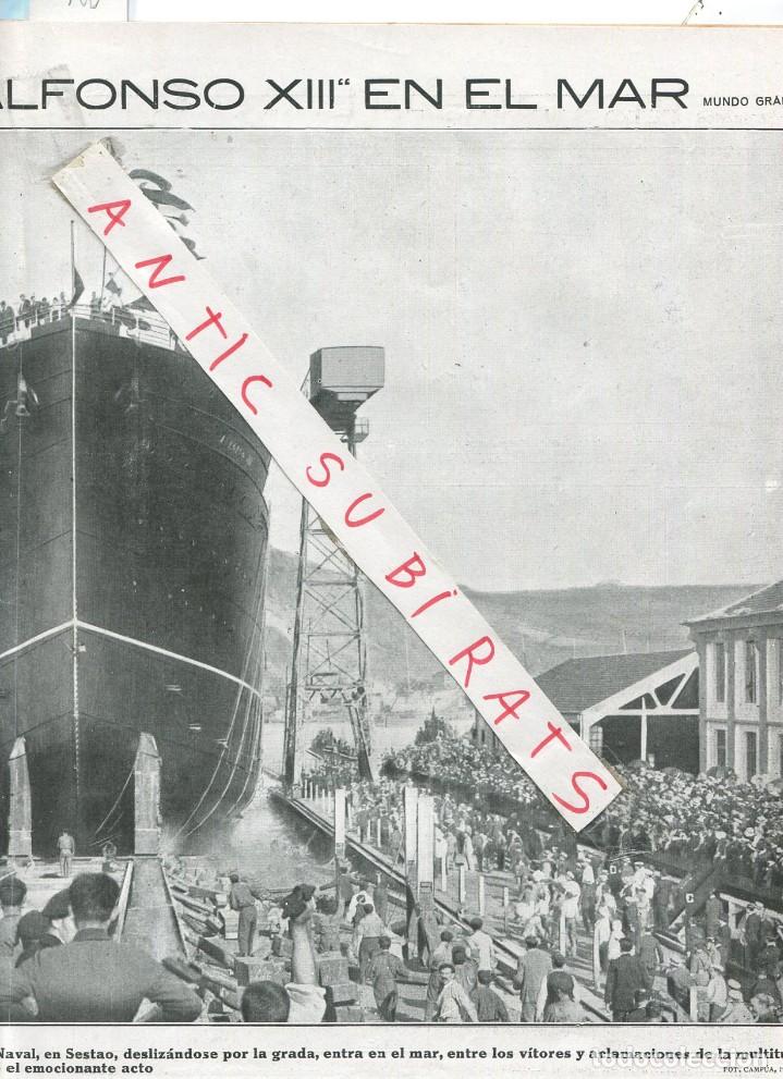 Collezionismo di Riviste e Giornali: REVISTA A&Ntilde;O 1920 CONSTRUCTORA NAVAL DE SESTAO TRASATLANTICO ALFONSO XIII TORTOSA ARRATE VIGO BONEIRA