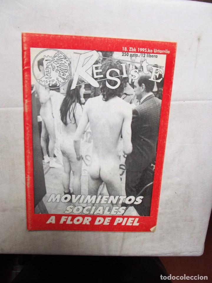 Coleccionismo de revistas y peri&oacute;dicos: REVISTA RESISTE 18 ZNB.1995.KO URTARRILA