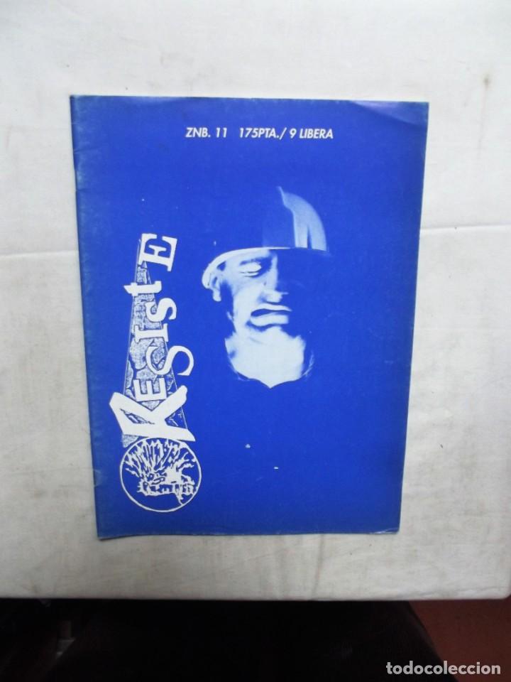 Coleccionismo de revistas y peri&oacute;dicos: REVISTA RESISTE 11 ZNB. LIBERA