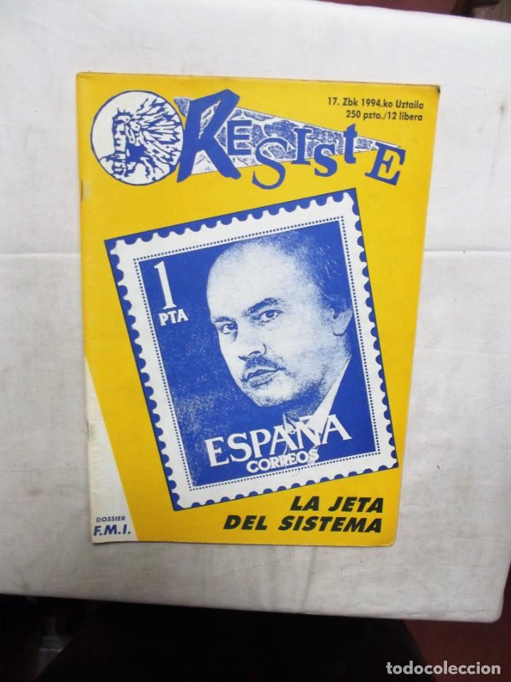 Coleccionismo de revistas y peri&oacute;dicos: REVISTA RESISTE 17 ZNB.1994.KO UZTAILA