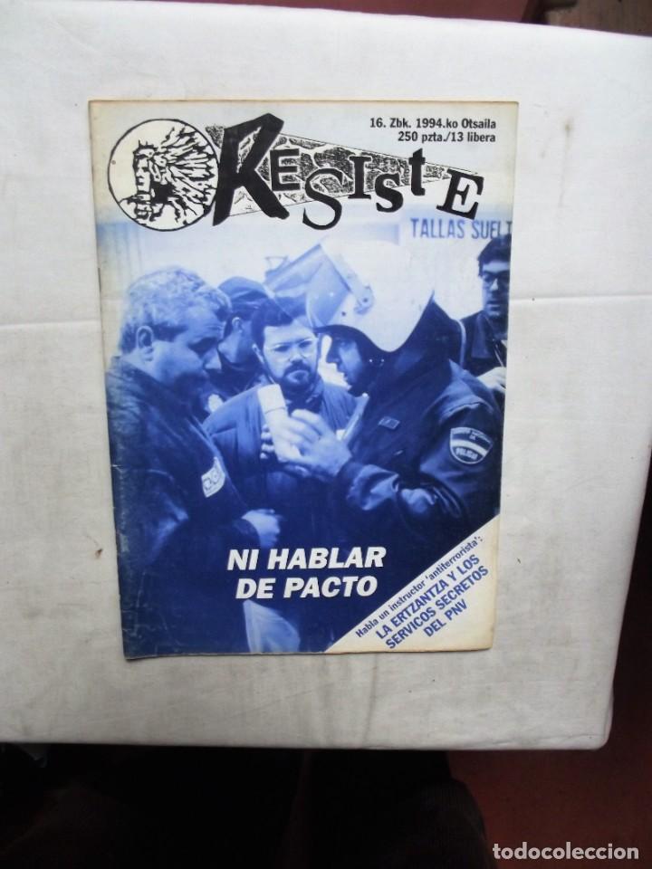 Coleccionismo de revistas y peri&oacute;dicos: REVISTA RESISTE 16 ZNB.1994.KO OTSAILA