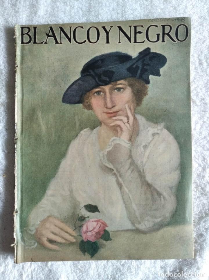 Collection Magazines and Newspapers: BLANCO Y NEGRO. N&ordm; 1340. A&Ntilde;O 1917. SAN FERM&Iacute;N DE LOS NAVARROS. SAGRADO CORAZ&Oacute;N DE JES&Uacute;S.