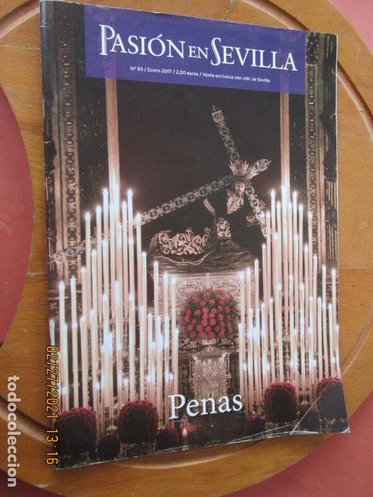 Coleccionismo de Revistas y Peri&oacute;dicos: PASION EN SEVILLA - N&ordm; 93- ENERO 2017 - PENAS - ABC SEVILLA