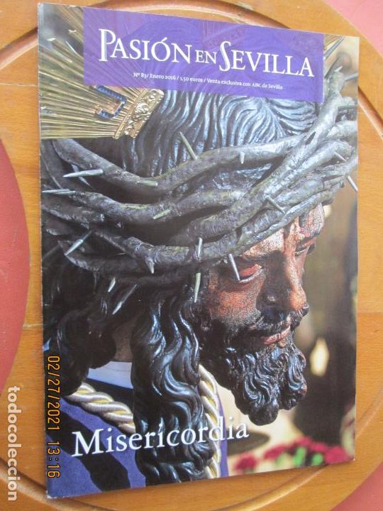 Coleccionismo de Revistas y Peri&oacute;dicos: PASION EN SEVILLA - N&ordm; 83- ENERO 2016- MISERICORDIA - ABC SEVILLA