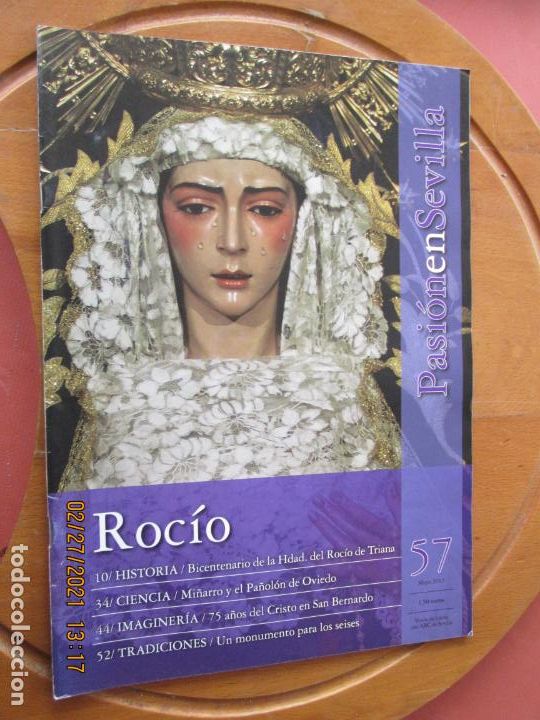 Coleccionismo de revistas y peri&oacute;dicos: PASION EN SEVILLA - N&ordm; 57- MAYO 2013 - ROCIO - ABC SEVILLA