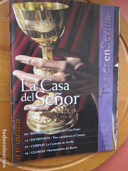 Coleccionismo de Revistas y Peri&oacute;dicos: PASION EN SEVILLA - N&ordm;07- MAYO 2008- LA CASA DEL SE&Ntilde;OR - ABC SEVILLA