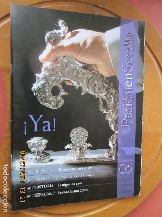 Coleccionismo de Revistas y Peri&oacute;dicos: PASION EN SEVILLA - N&ordm; 05- MARZO 2008- ! YA! ABC SEVILLA