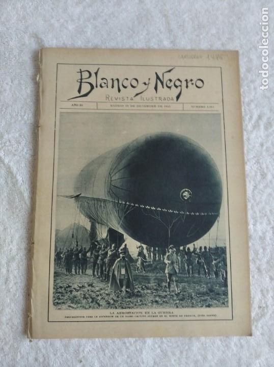 Coleccionismo de revistas y peri&oacute;dicos: BLANCO Y NEGRO. N&ordm; 1283. A&Ntilde;O 1915. TOLEDO. INSTITUTO DE SAN ISIDRO. EL PRIMER CARDENAL SALESIANO.