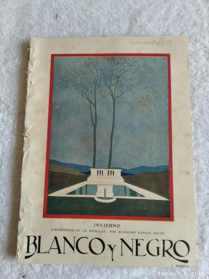 Sammeln von Zeitschriften und Zeitungen: BLANCO Y NEGRO. N&ordm; 1868. A&Ntilde;O 1927. EXPOSICI&Oacute;N DE PINTURAS FLAMENCAS Y BELGAS. EL CARNAVAL MADRILE&Ntilde;O.