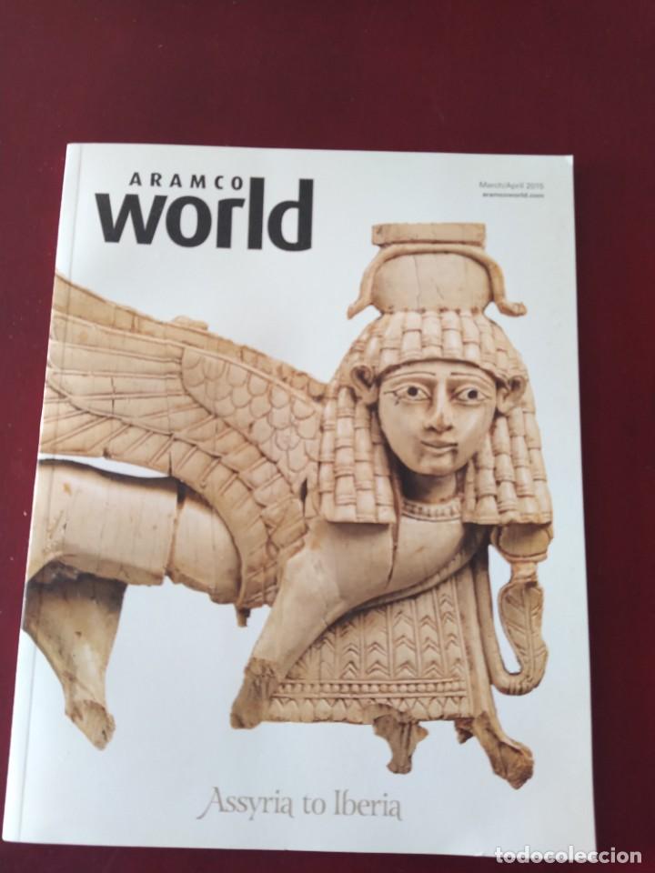 Sammeln von Zeitschriften und Zeitungen: revista en ingles aramco world abril 2015 - assyia to iberia