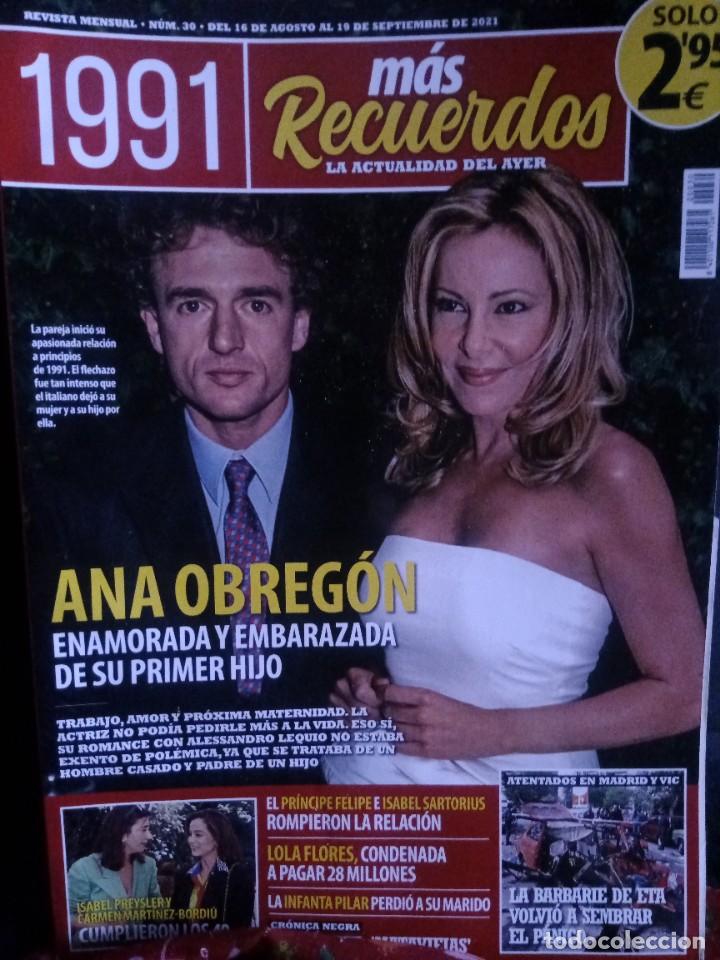 Coleccionismo de revistas y peri&oacute;dicos: Revista M&aacute;s recuerdos 1991