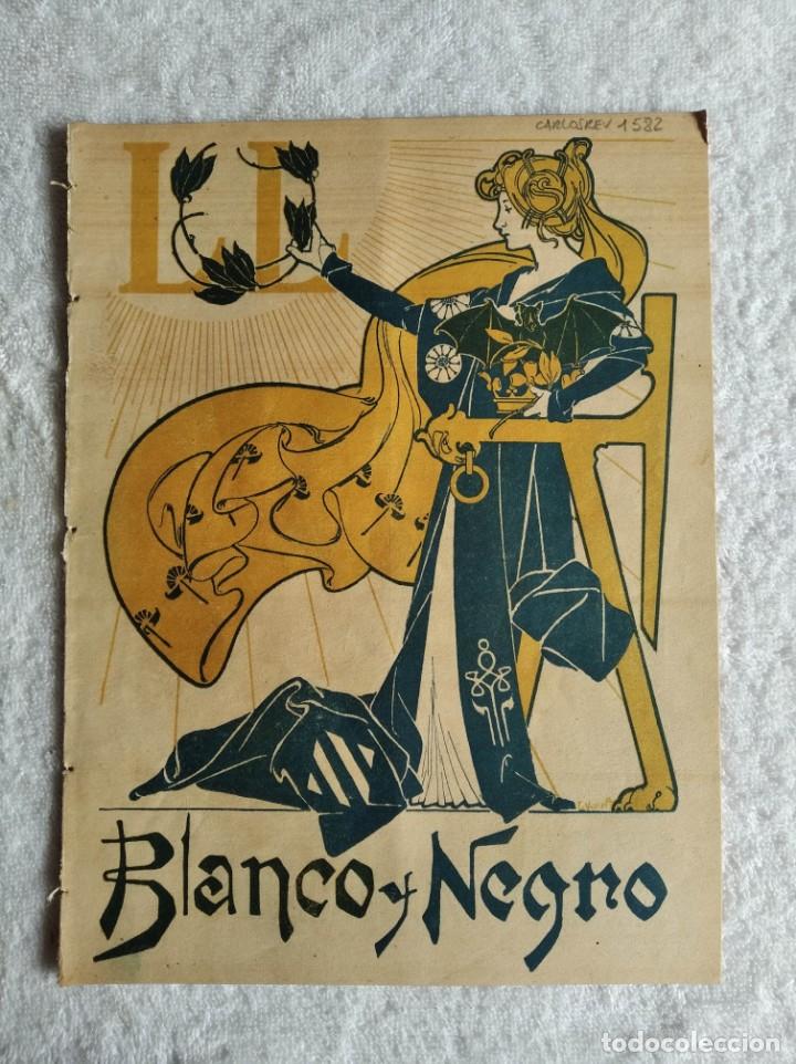 Collezionismo di Riviste e Giornali: BLANCO Y NEGRO. N&ordm; 534. A&Ntilde;O 1901. VALENCIA. VERANEO DE IGOI EN VALENCIA. EL CASTILLO DE MOS.