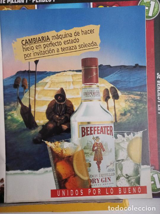 Coleccionismo de revistas y peri&oacute;dicos: BEEFEATER GIN GINEBRA ANUNCIO PUBLICIDAD
