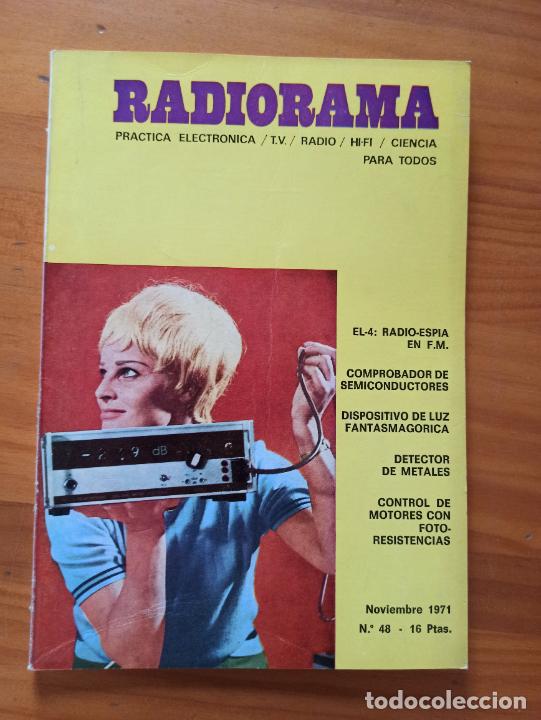 Coleccionismo de revistas y peri&oacute;dicos: RADIORAMA N&ordm; 48 - REVISTA PRACTICA ELECTRONICA - NOVIEMBRE 1971 (GV)