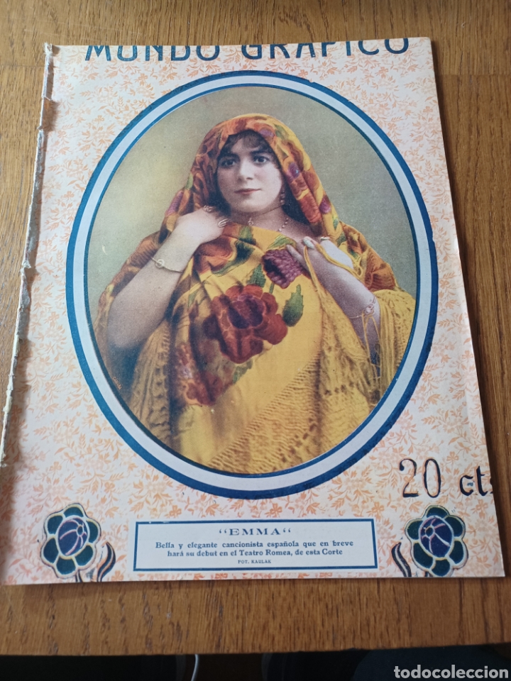 Coleccionismo de Revistas y Peri&oacute;dicos: REVISTA 1915 EL REY EN LA ALHAMBRA.VILLAJOYOSA MONUMENTO DR ESQUERDO.EL REY EN TRASMULAS GRANADA