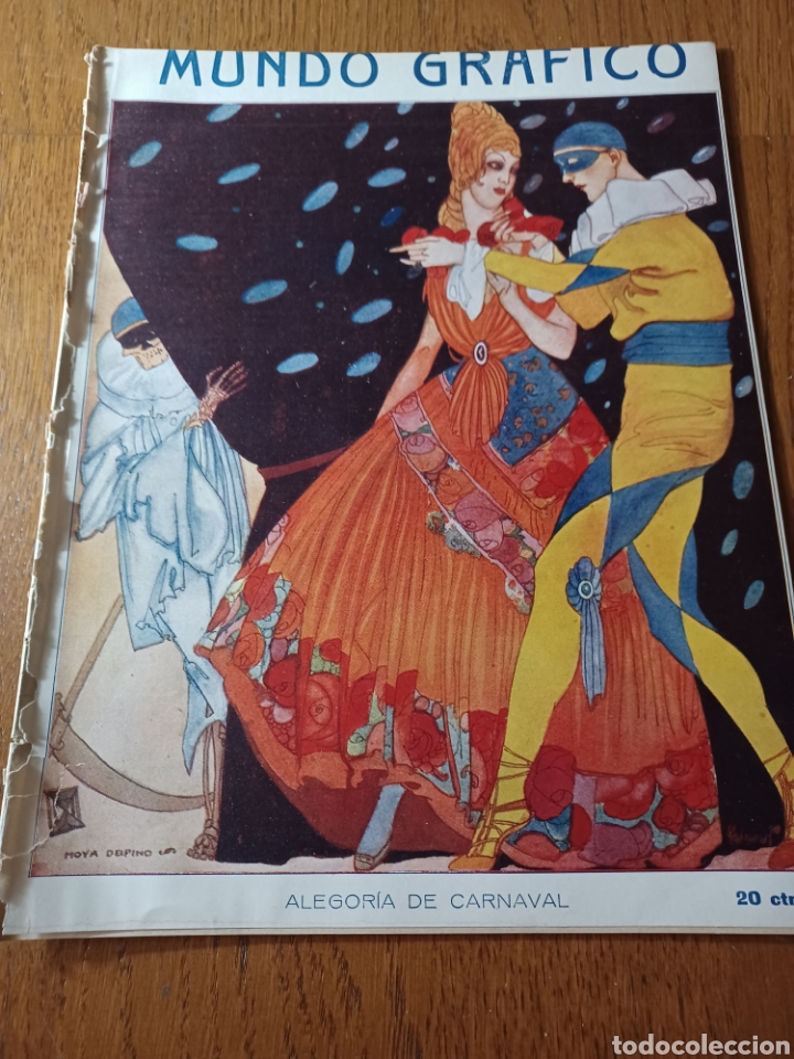 Coleccionismo de revistas y peri&oacute;dicos: REVISTA 1915 EL CARNAVAL EN MADRID. TEMPORAL EN MELILLA. AGUILAS MURCIA NI&Ntilde;OS EXPLORADORES