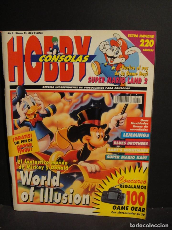 Coleccionismo de Revistas y Peri&oacute;dicos: hobby consolas n&ordm; 15 - extra navidad - 218 paginas - diciembre de 1992