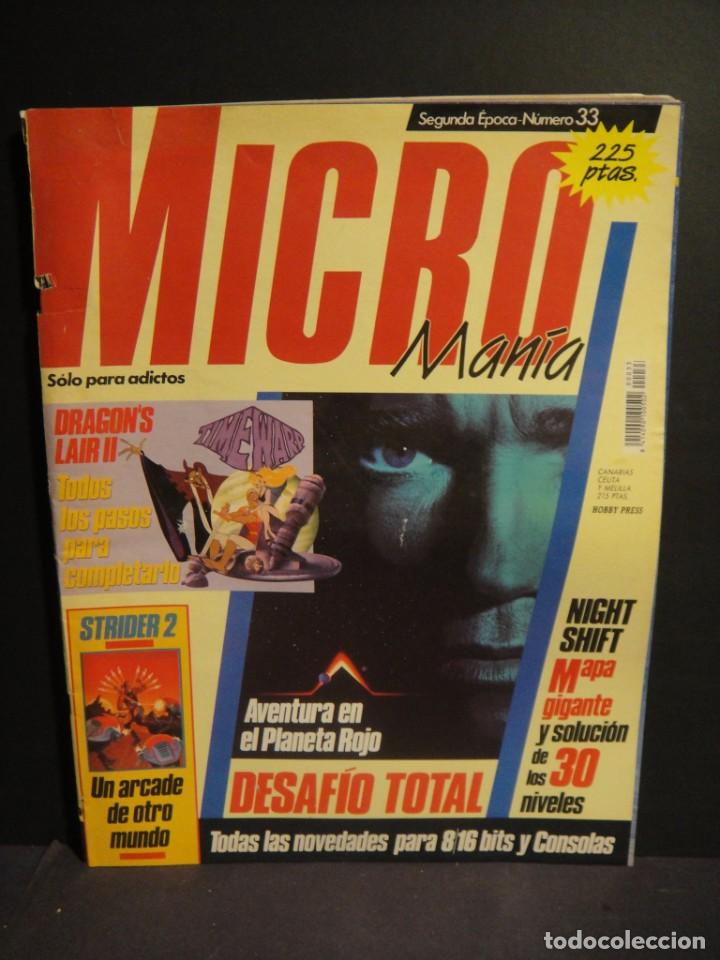 Coleccionismo de Revistas y Peri&oacute;dicos: revista micromania segunda epoca n&ordm; 33 - febrero de 1991 -