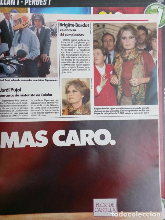 Collezionismo di Riviste e Giornali: BRIGITTE BARDOT JORDI PUJOL