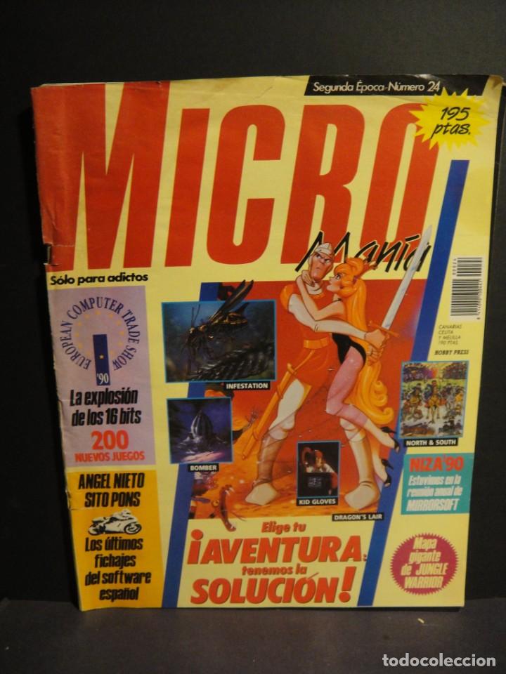 Coleccionismo de Revistas y Peri&oacute;dicos: revista micromania segunda epoca n&ordm; 24 , mayo de 1990