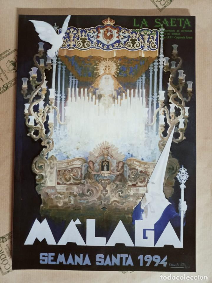 Coleccionismo de Revistas y Peri&oacute;dicos: REVISTA LA SAETA, A&Ntilde;O 1994. SEMANA SANTA DE MALAGA