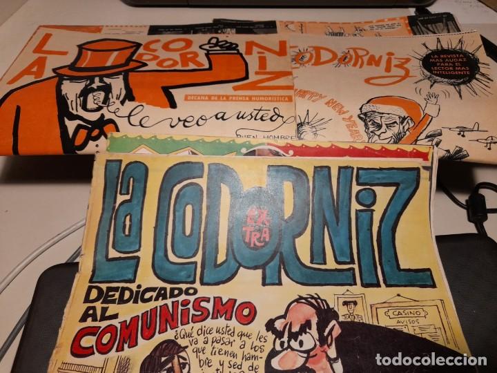 Coleccionismo de Revistas y Peri&oacute;dicos: REVISTA HUMORISTICA LA CODORNIZ ( 3 NUMEROS DEL A&Ntilde;O 1968 : 1381 + 1370 + 1364