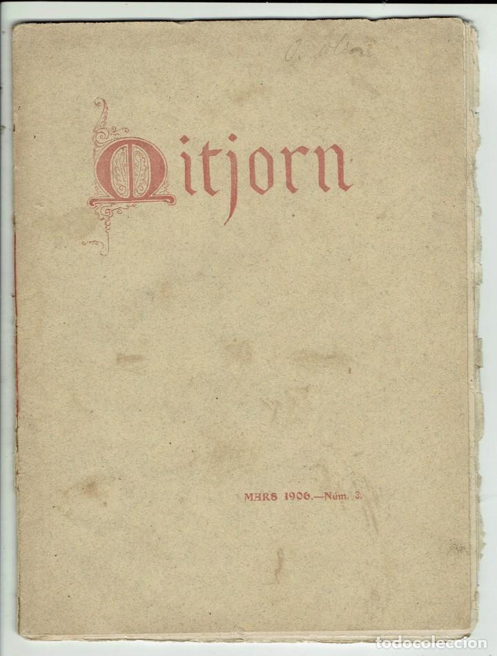 Coleccionismo de revistas y peri&oacute;dicos: REVISTA MITJORN. MARZO 1906. N&ordm; 3 (MENORCA 6.8)