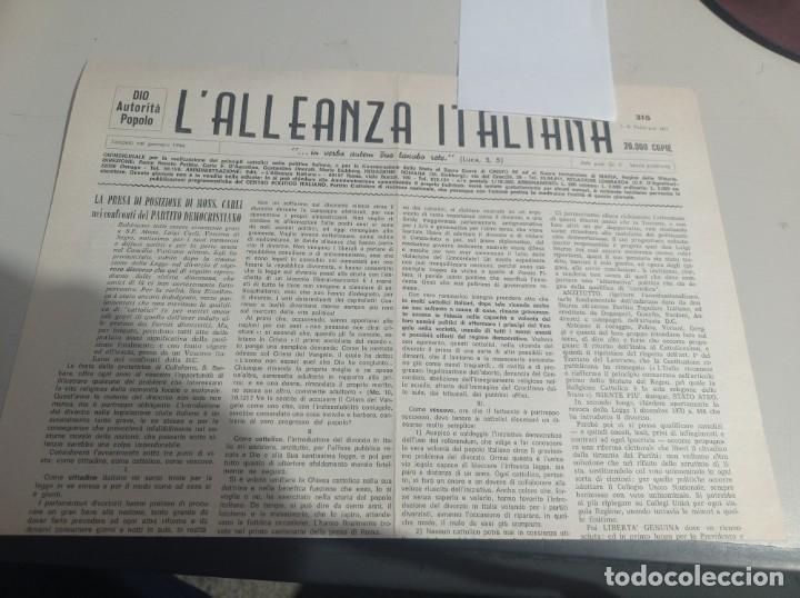 Colecionismo de Revistas e Jornais: BOLET&Iacute;N L'ALLEANZA ITALIANA N&ordm; 315 DIRECTOR REMO RENATO PETITTO REF. UR GAR