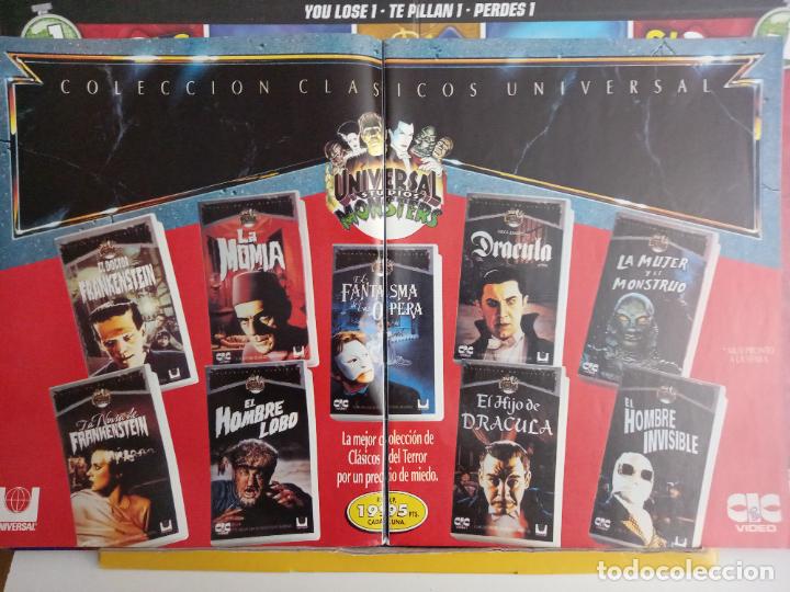 Coleccionismo de Revistas y Peri&oacute;dicos: ANUNCIO MONSTRUOS UNIVERSAL DRACULA FRANKSTEIN LA MOMIA EL HOMBRE LOBO BOTIS KARLOFF