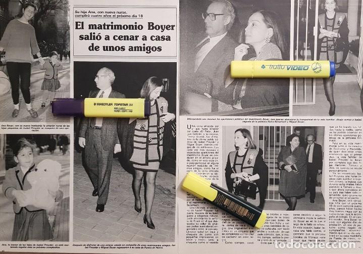Coleccionismo de Revistas y Peri&oacute;dicos: Reportaje Isabel Preysler y Miguel Boyer 14.04.1993