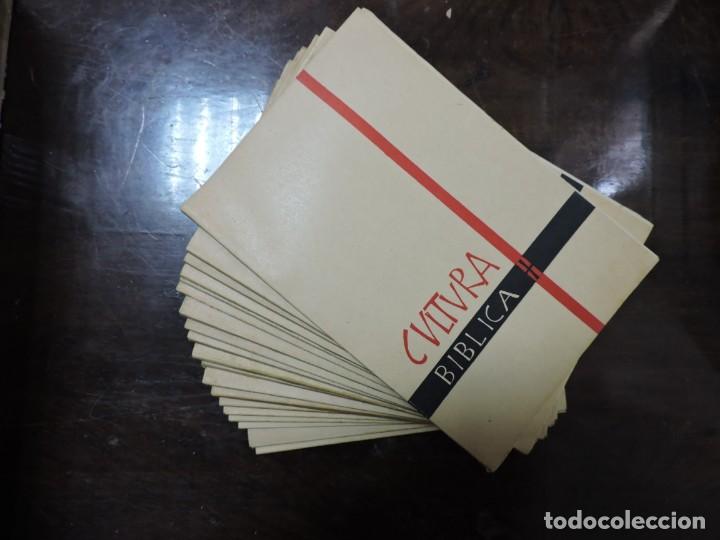 Collezionismo di Riviste e Giornali: Cultura B&iacute;blica. Revista bimestral. 21 tomos. N&ordm; 182-188, 191-202, 204, 205. Ed. Alfebe