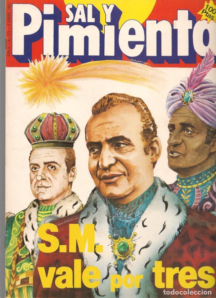 Coleccionismo de Revistas y Peri&oacute;dicos: SAL Y PIMIENTA. N&ordm; 171. PALOMOLINARES / CARMEN SEVILLA / PEDRORUIZ. 5/ENERO/ 83.(B35.1)