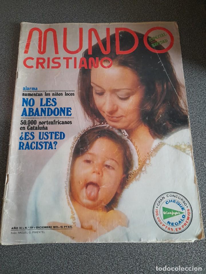 Coleccionismo de Revistas y Peri&oacute;dicos: Revista religion MUNDO CRISTIANO 131 racismo norteafricano Catalu&ntilde;a labores ni&ntilde;os locos cer&aacute;mica