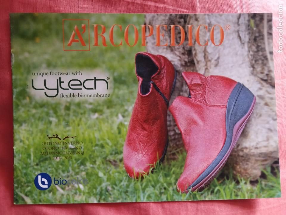 Coleccionismo de Revistas y Peri&oacute;dicos: CATALOGO ZAPATOS: ARCOPEDICO (PORTUGAL) - OTO&Ntilde;O-INVIERNO 2014-15 - APAISADO, 12 P&Aacute;GS.