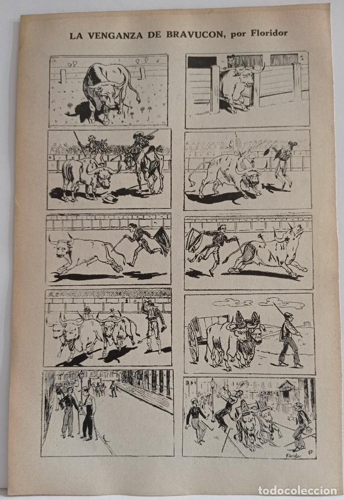 Coleccionismo de Revistas y Peri&oacute;dicos: HISTORIETA-HUMOR-LA VENGANZA DE BRAVUCON-DIBUJOS-FLORIDOR .