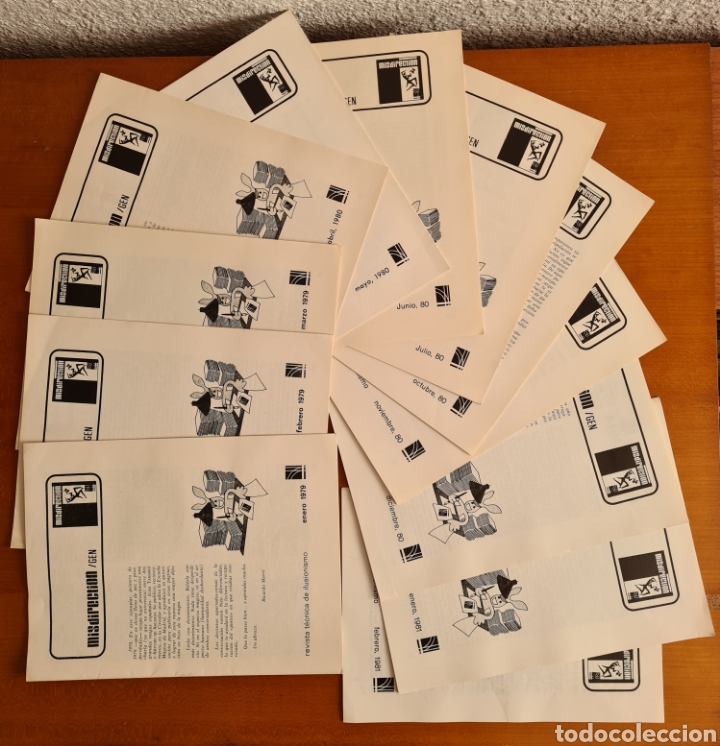 Collezionismo di Riviste e Giornali: 12 Revistas Misdirection 1979-80-81 - Marr&eacute; Tamariz Ascanio... - Magia Ilusionismo Prestidigitaci&oacute;n