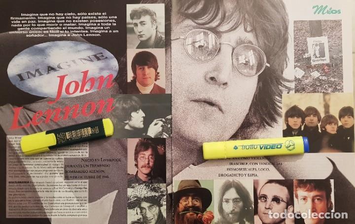 Coleccionismo de Revistas y Peri&oacute;dicos: Reportaje John Lennon. Junio 1990
