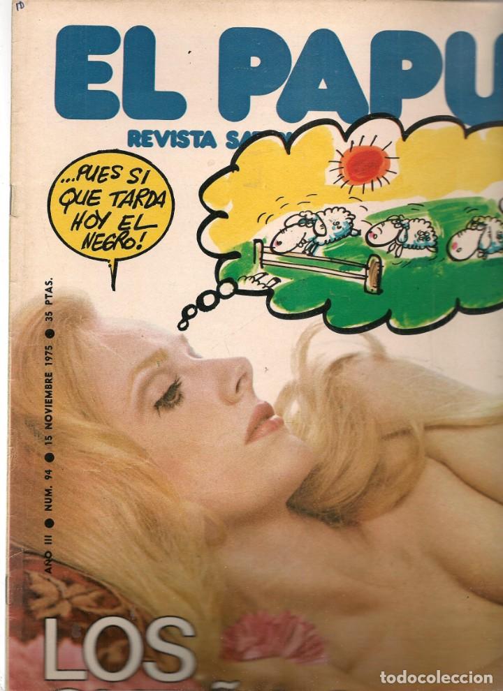 Coleccionismo de Revistas y Peri&oacute;dicos: EL PAPUS. REVISTA SAT&Iacute;RICA Y NEURASTENICA. N&ordm; 94.LOS SUE&Ntilde;OS. 15 NOVIEMBRE 1975. (B35.2)
